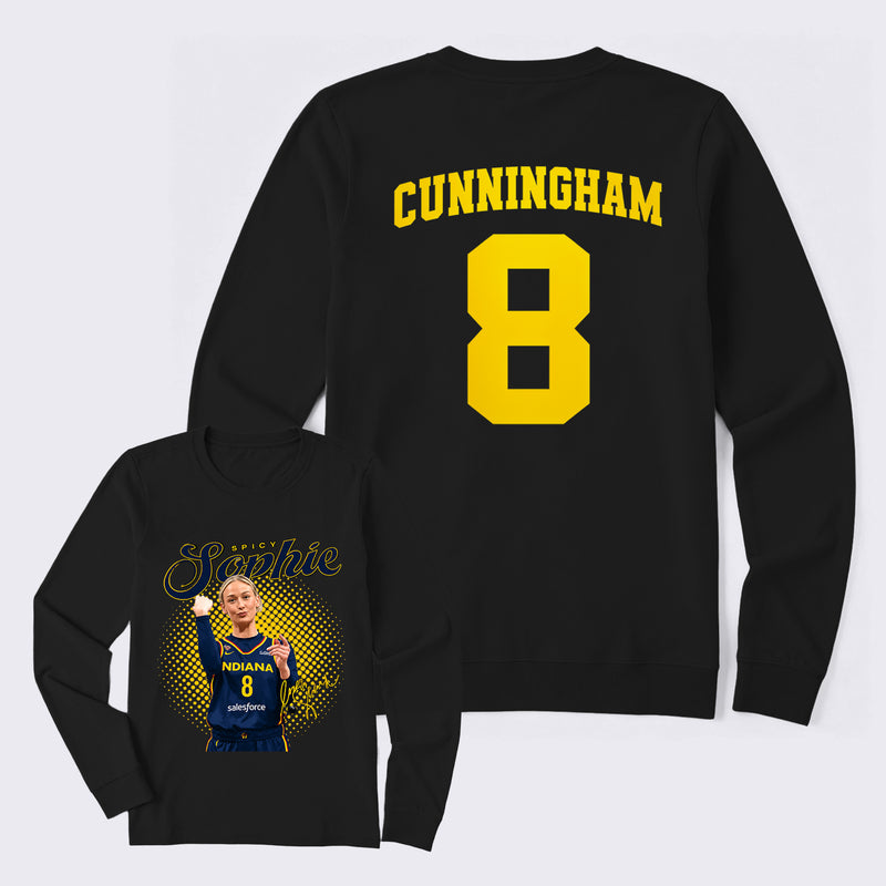 Sophie Cunningham Spicy Sophie Double Sided Long Sleeve T-Shirt