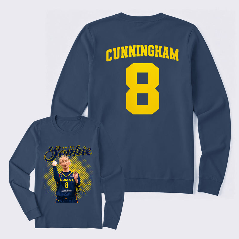 Sophie Cunningham Spicy Sophie Double Sided Long Sleeve T-Shirt
