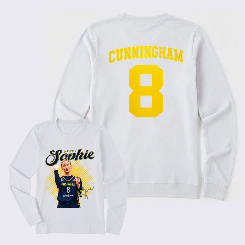 Sophie Cunningham Spicy Sophie Double Sided Long Sleeve T-Shirt