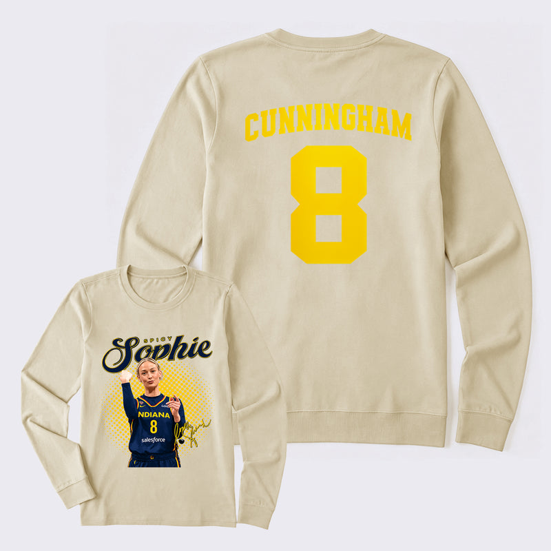 Sophie Cunningham Spicy Sophie Double Sided Long Sleeve T-Shirt
