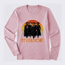 Sophie Cunningham Feverstone Vintage Western Basketball Long Sleeve T-Shirt