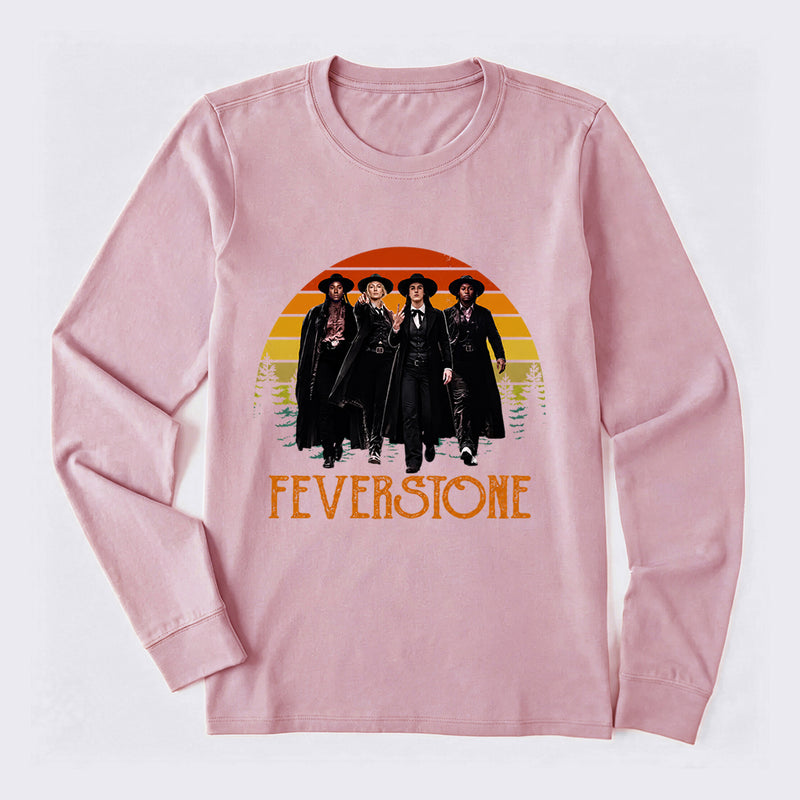 Sophie Cunningham Feverstone Vintage Western Basketball Long Sleeve T-Shirt