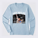 White Privilege Graphic Funny Basketball Meme Long Sleeve T-Shirt