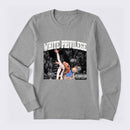 White Privilege Graphic Funny Basketball Meme Long Sleeve T-Shirt