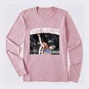 White Privilege Graphic Funny Basketball Meme Long Sleeve T-Shirt