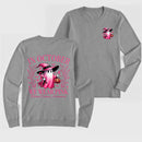 In October We Wear Pink Ghost Halloween Breast Cancer Awareness Long Sleeve T-Shirt