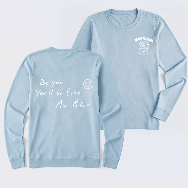 Mac Miller Quote Vintage Hip Hop Rap Long Sleeve T-Shirt