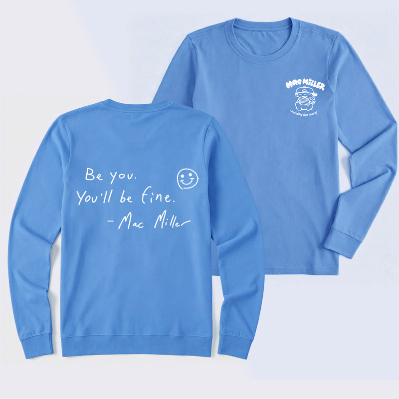 Mac Miller Quote Vintage Hip Hop Rap Long Sleeve T-Shirt