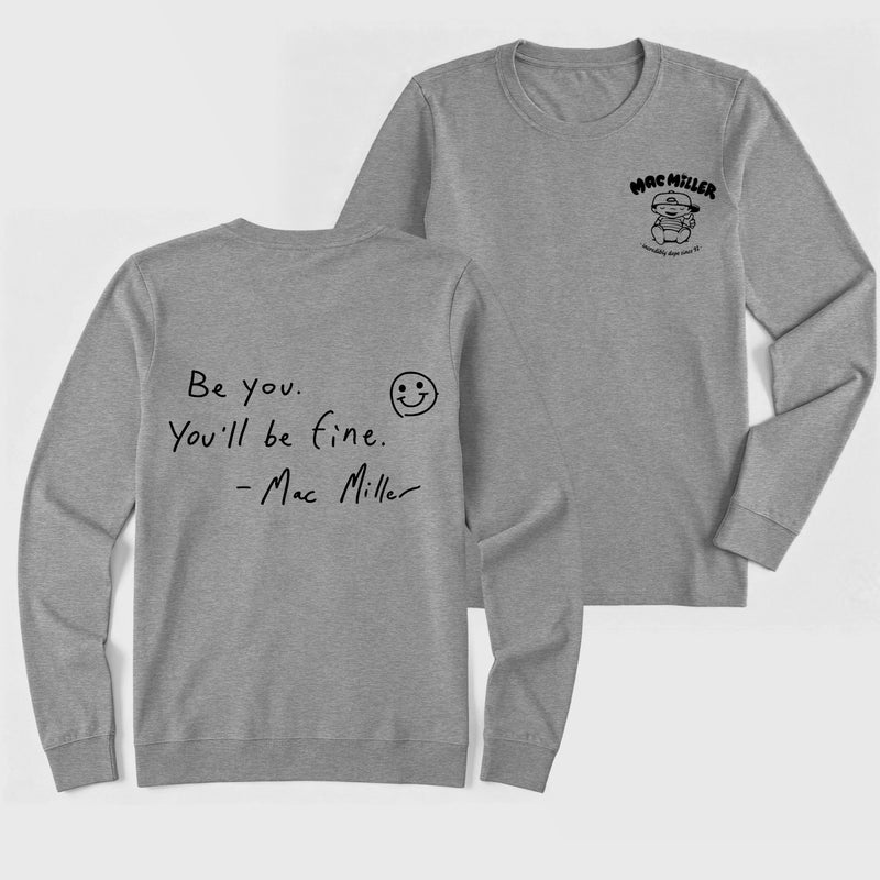 Mac Miller Quote Vintage Hip Hop Rap Long Sleeve T-Shirt