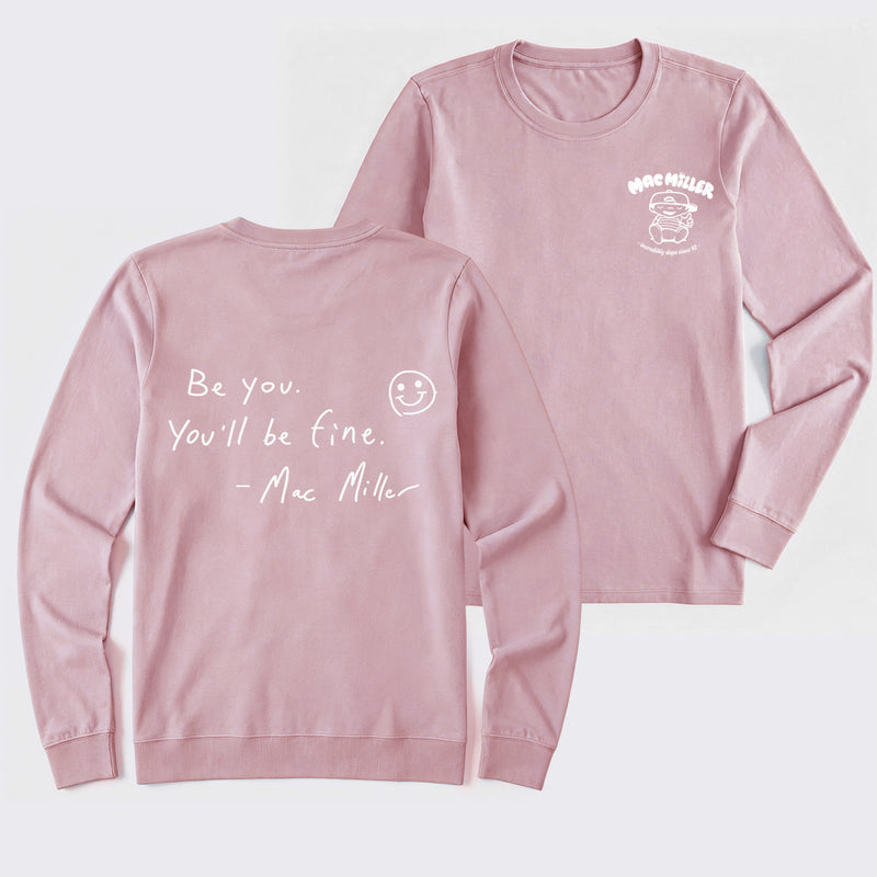 Mac Miller Quote Vintage Hip Hop Rap Long Sleeve T-Shirt
