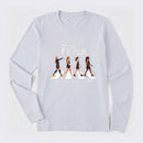 The Fever Abbey Road Basketball Vintage Long Sleeve T-Shirt