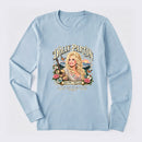 Country Music Tribute Dolly Parton Style Memorial Long Sleeve T-Shirt