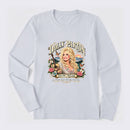Country Music Tribute Dolly Parton Style Memorial Long Sleeve T-Shirt
