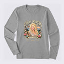 Country Music Tribute Dolly Parton Style Memorial Long Sleeve T-Shirt