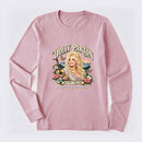 Country Music Tribute Dolly Parton Style Memorial Long Sleeve T-Shirt