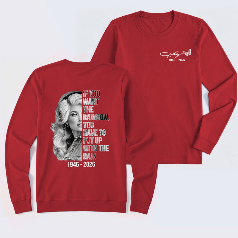 Vintage RIP Dolly Parton Country Legend Long Sleeve T-Shirt