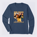 The Legend of American Rock Graphic Long Sleeve T-Shirt