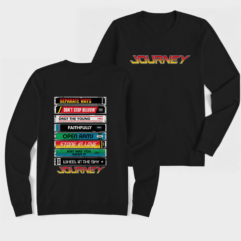 Journey Band Vintage Rock Music Long Sleeve T-Shirt