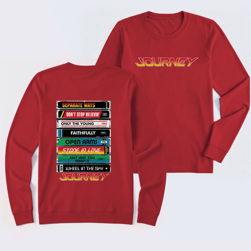 Journey Band Vintage Rock Music Long Sleeve T-Shirt
