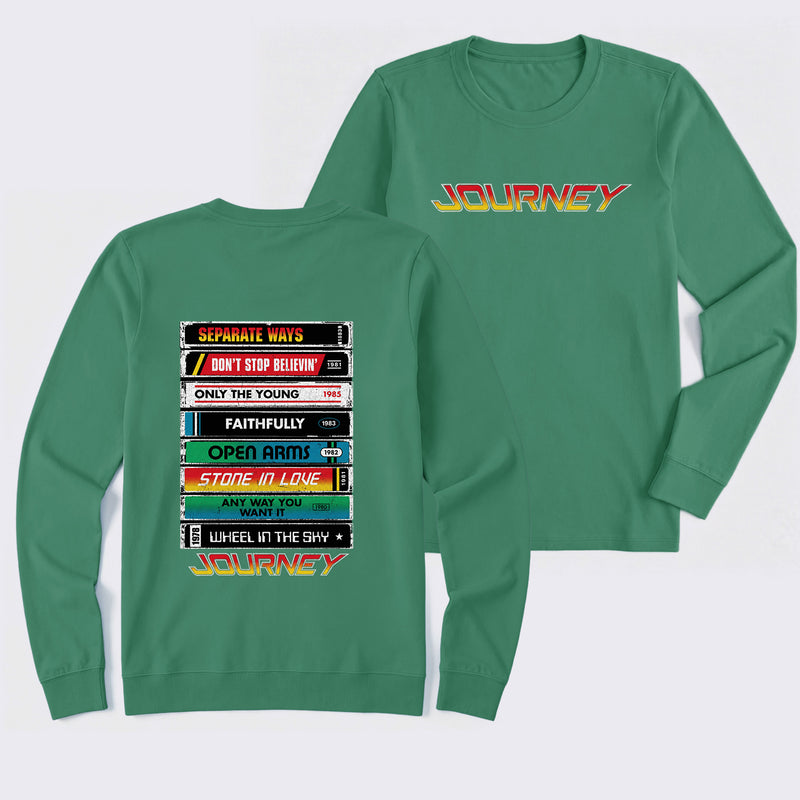 Journey Band Vintage Rock Music Long Sleeve T-Shirt