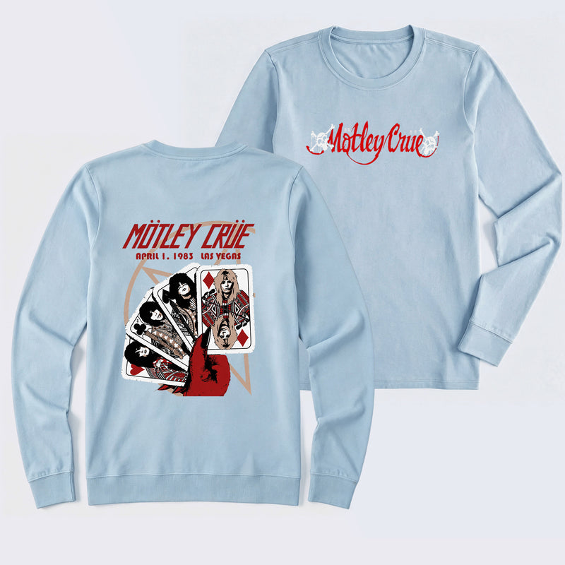 Motley Crue Rock Band Classic Long Sleeve T-Shirt