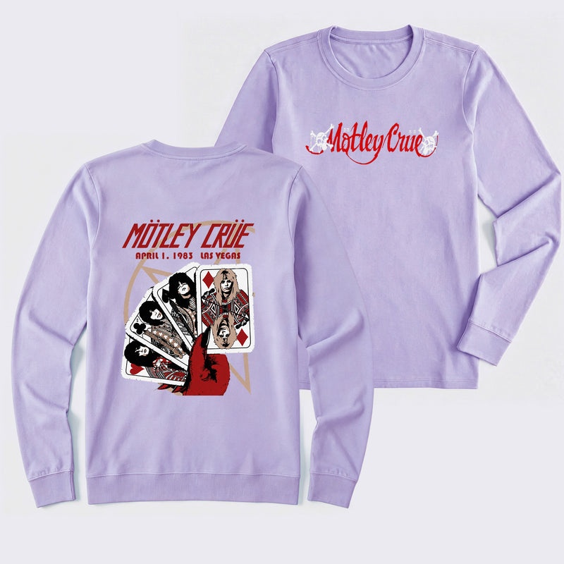 Motley Crue Rock Band Classic Long Sleeve T-Shirt