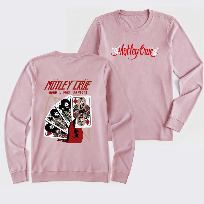 Motley Crue Rock Band Classic Long Sleeve T-Shirt