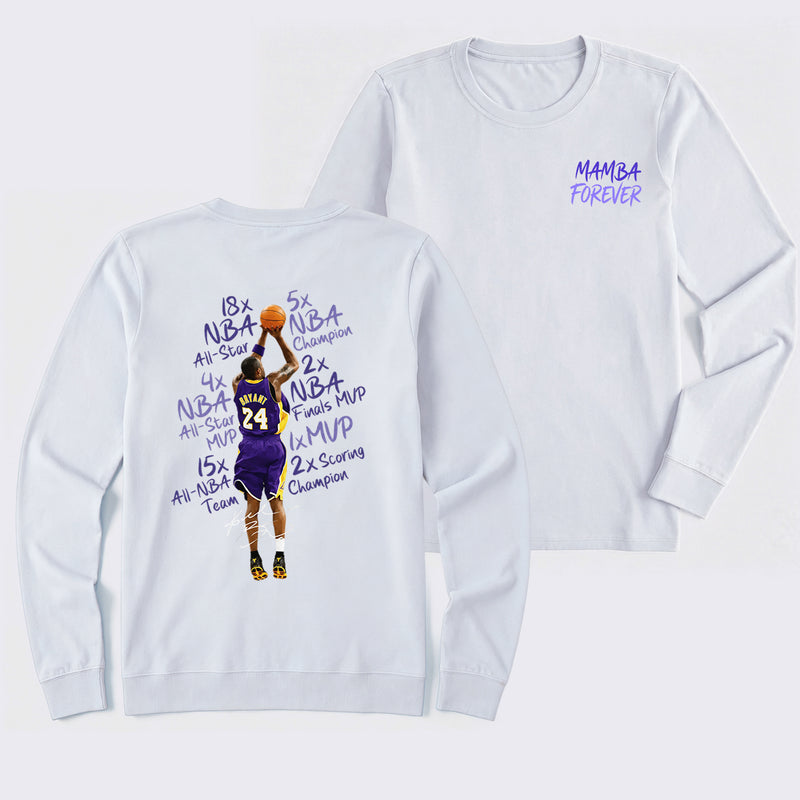 Kobe Bryant Mamba Forever Basketball Long Sleeve T-Shirt