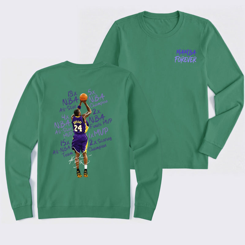 Kobe Bryant Mamba Forever Basketball Long Sleeve T-Shirt