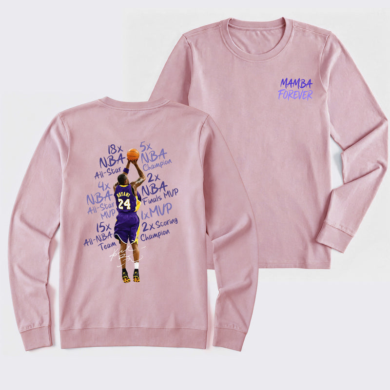 Kobe Bryant Mamba Forever Basketball Long Sleeve T-Shirt