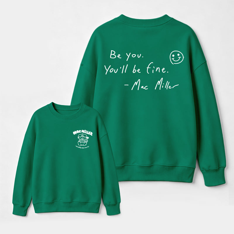 Mac Miller Quote Vintage Hip Hop Rap Sweatshirt