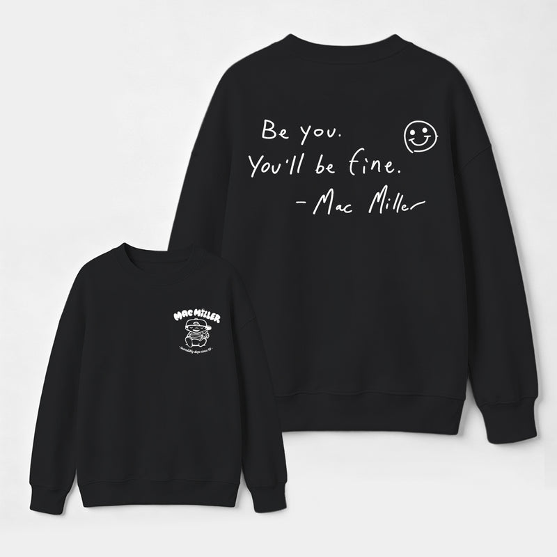 Mac Miller Quote Vintage Hip Hop Rap Sweatshirt