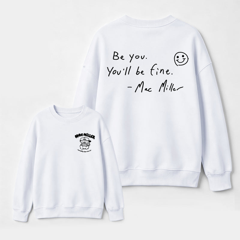 Mac Miller Quote Vintage Hip Hop Rap Sweatshirt