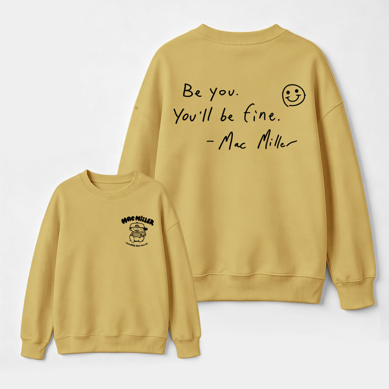 Mac Miller Quote Vintage Hip Hop Rap Sweatshirt