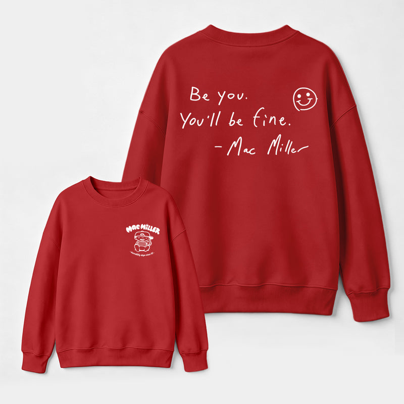 Mac Miller Quote Vintage Hip Hop Rap Sweatshirt