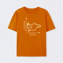 Orange Rabbit or Duck Funny T-Shirt