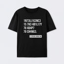 Black Intelligence - Stephen Hawking Science T-Shirt