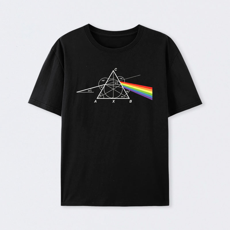 Black Optical Deconstruction T-Shirt