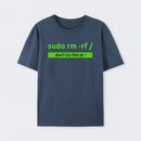 Navy Sudo Linux Programming Command T-Shirt
