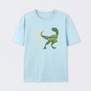 Light Blue Equations Of Motion Science Velociraptor T-Shirt