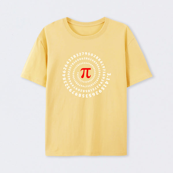 Yellow Pi Science Number Sequence Classic T-Shirt