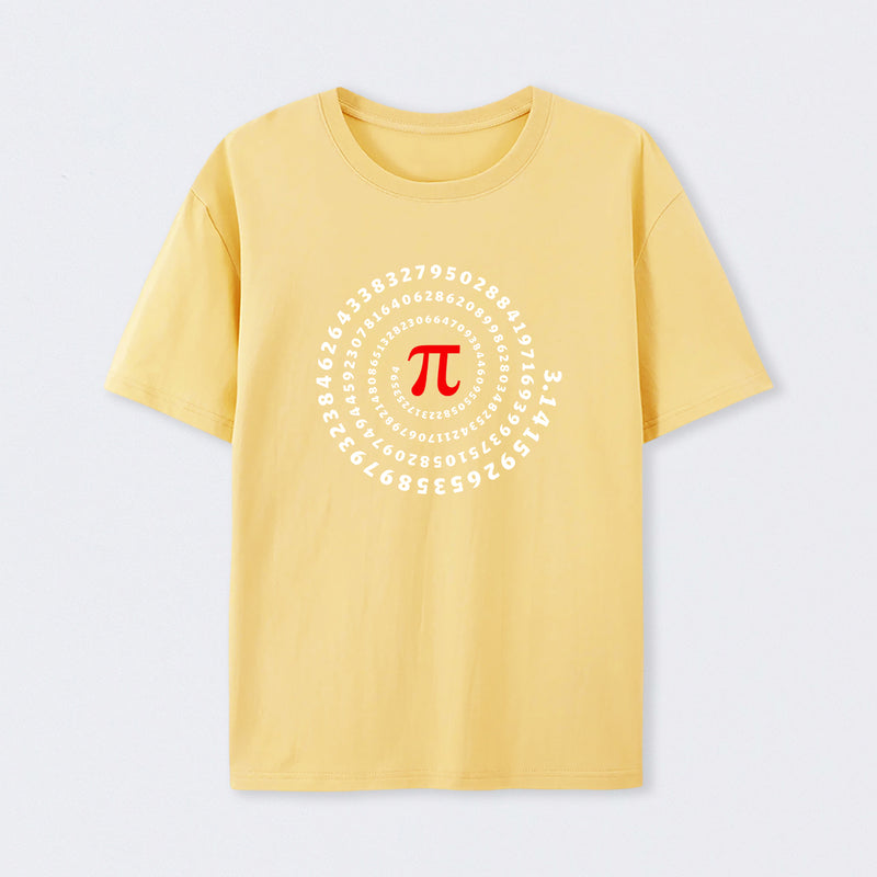 Yellow Pi Science Number Sequence Classic T-Shirt