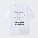 White Alcohol Is A Solution T-Shirt