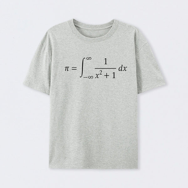 Grey The Constant Number Pi T-shirt