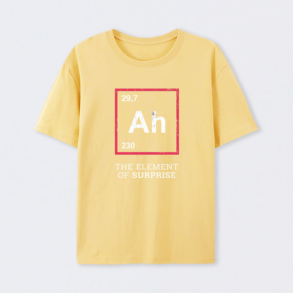 Yellow Ah! The Element Of Surprise T-Shirt