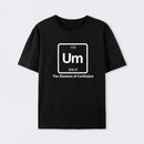 Black Um The Element of Confusion T-Shirt
