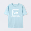 Light Blue Um The Element of Confusion T-Shirt
