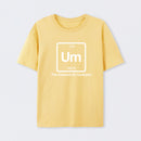 Yellow Um The Element of Confusion T-Shirt