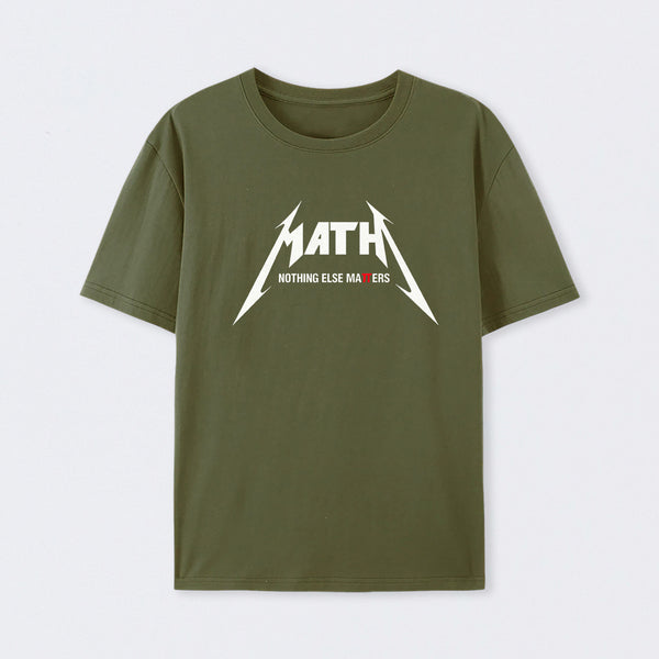 Army Green Math T-Shirt