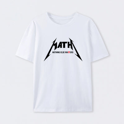 White Math T-Shirt